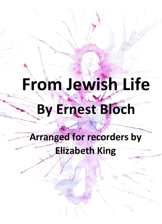 From Jewish Life by Ernest Bloch